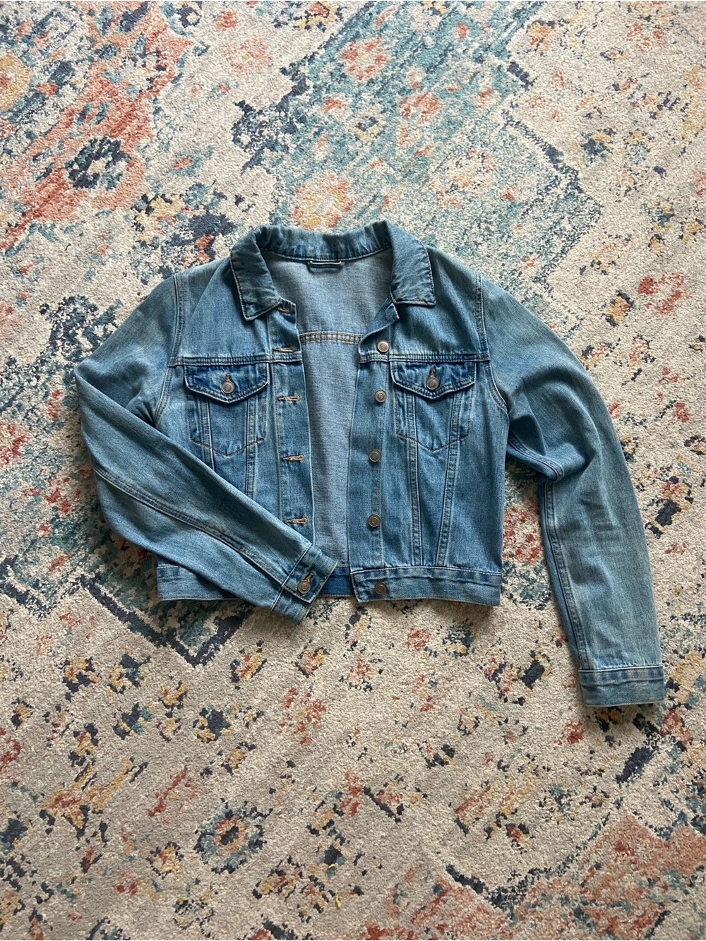 ASOS cropped jean jacket